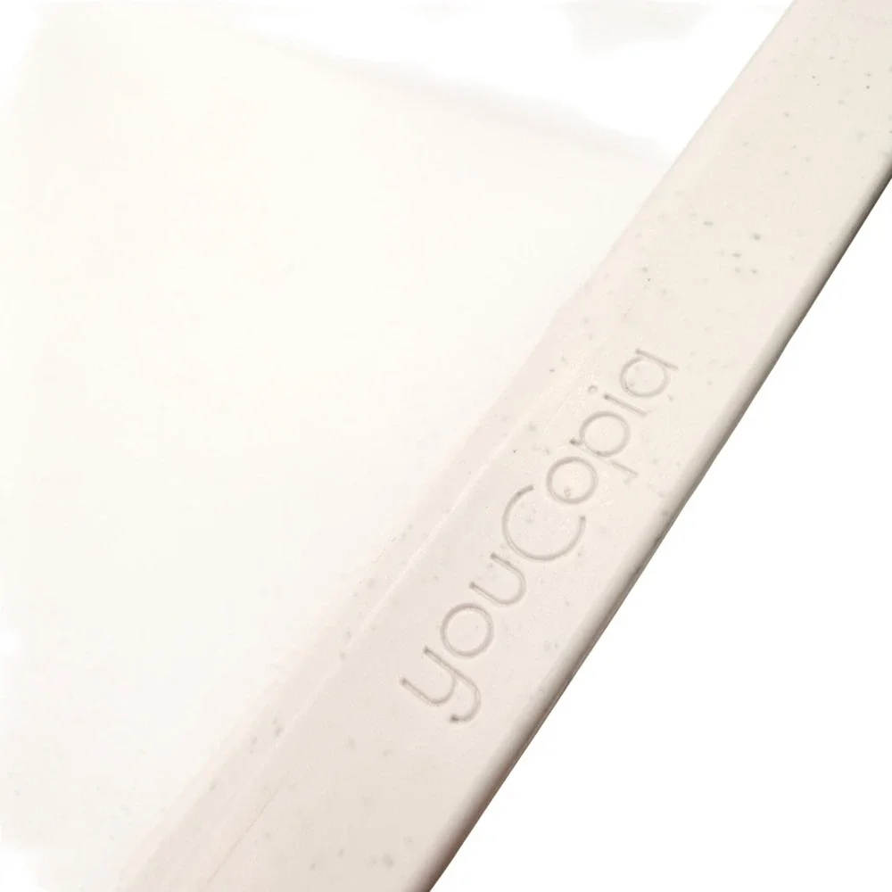 YouCopia Expandable Drawer Organizer Tray White Speckled Home Storage Utensil